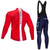 Completo Maglia ML + Pantaloncino con bretelle ML 2021 Ineos Grenadiers N005
